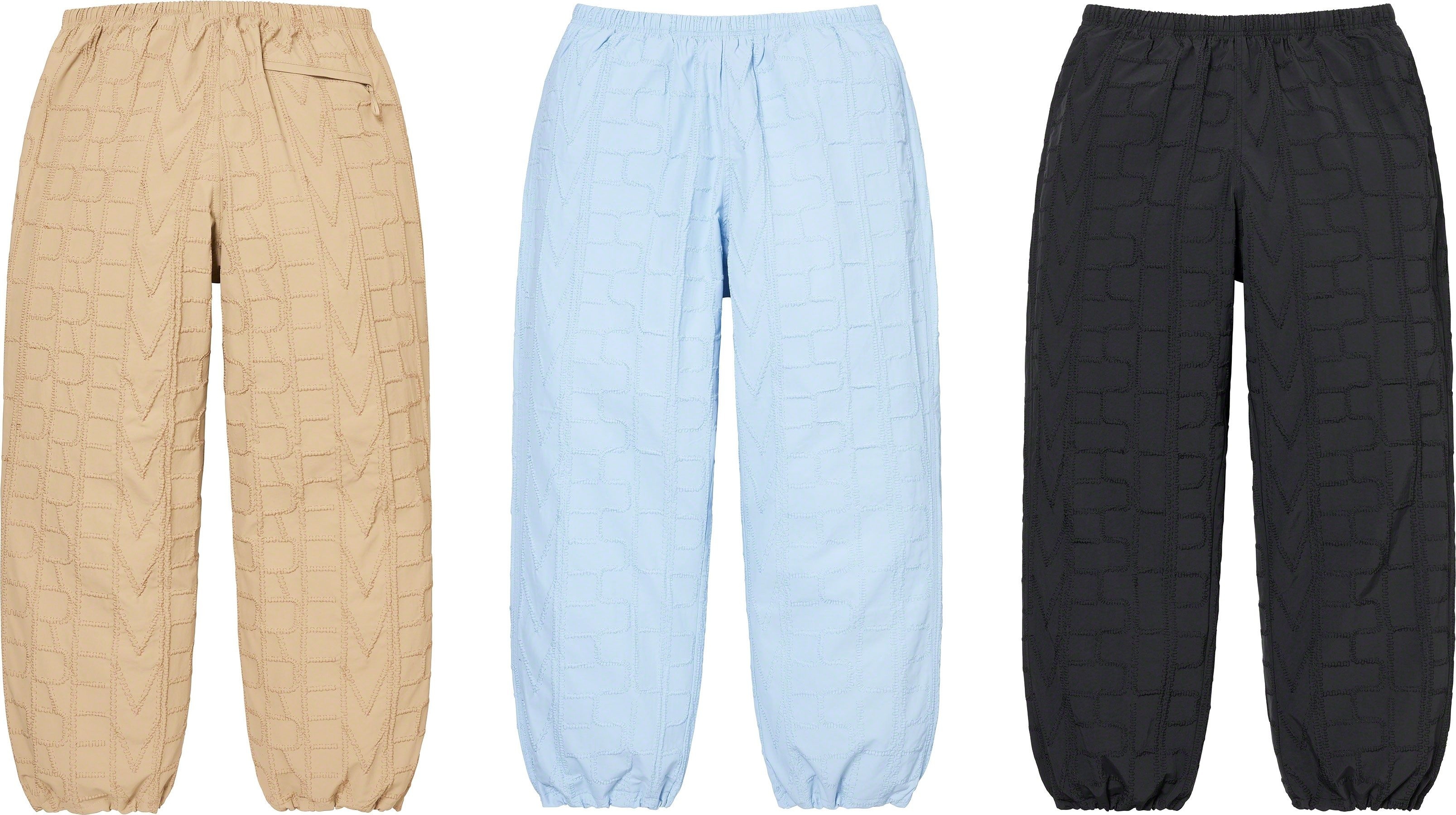 Repeat Stitch Track Pant